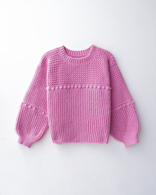Sweater No.55 | Diamond sweater crochet pattern