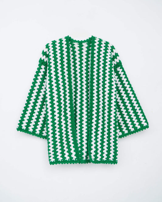 Cardigan No.41 | Crochet Granny cardigan pattern