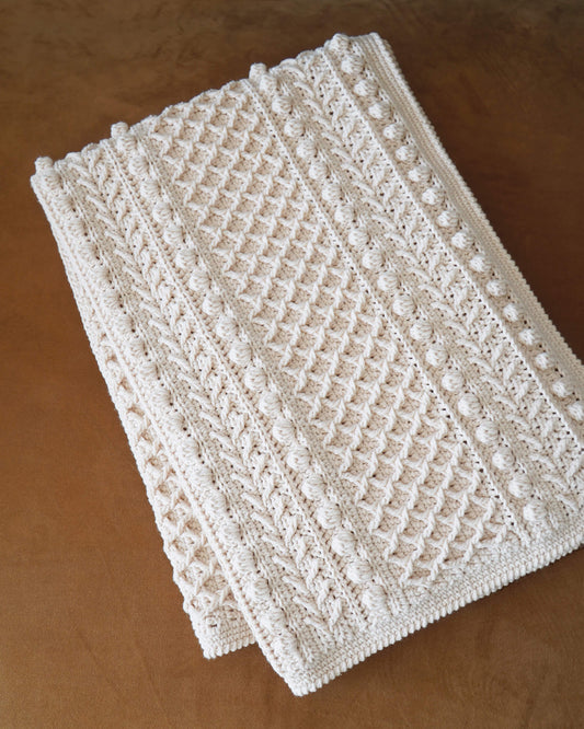 Blanket No.20 | Easy crochet pattern + Video tutorial