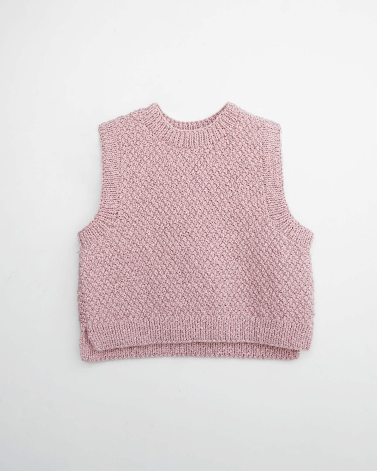Chunky vest knitting pattern