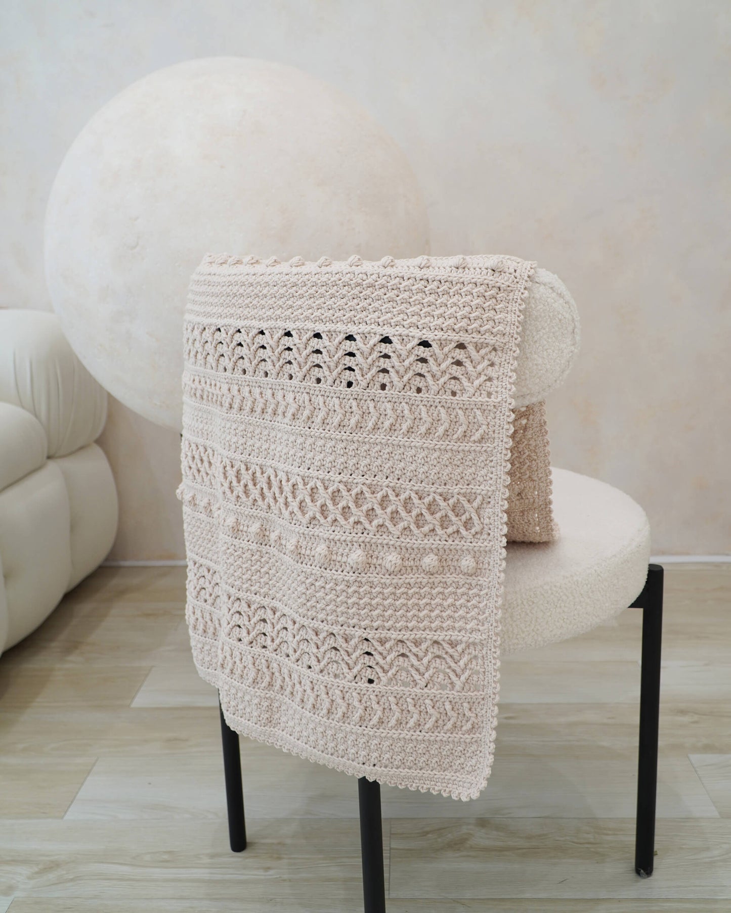 Blanket No.21 | Easy crochet pattern + Video tutorial
