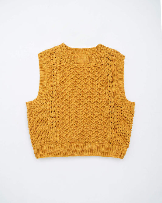 Vest No.64 | Crochet vest pattern