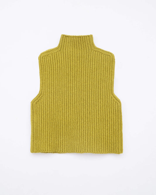 Vest No.79 | Easy crochet ribbed vest pattern