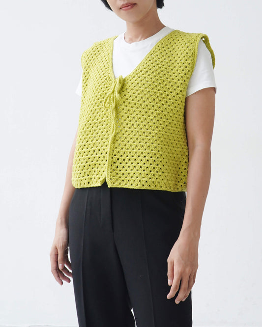 Vest No.67 | Easy Granny vest pattern