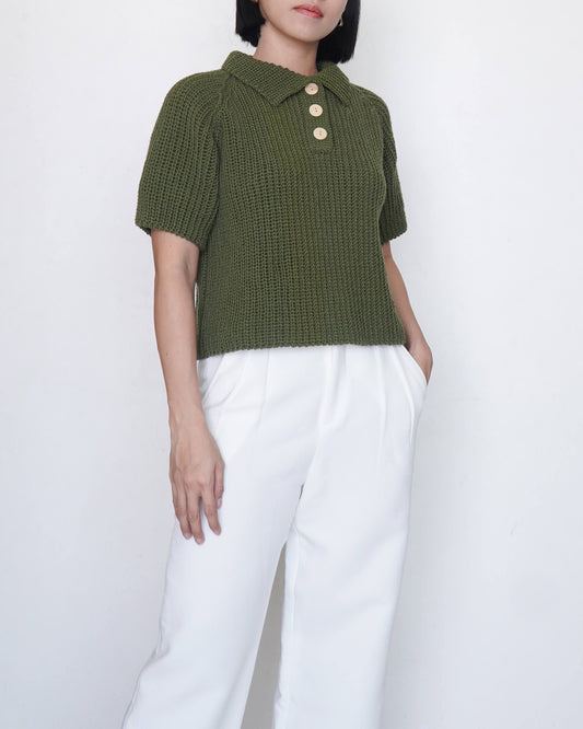 Top No.15 | Ribbed tee crochet pattern