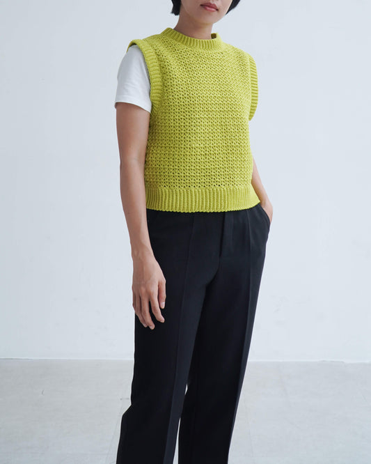 Vest No.68 | Crochet lace vest pattern
