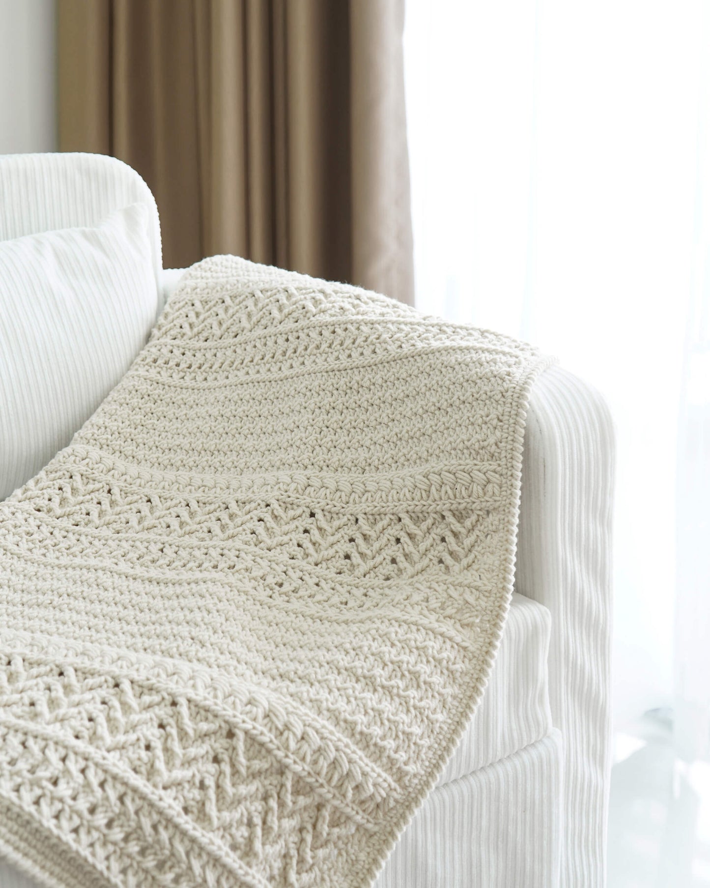 Blanket No.19 | Easy crochet pattern