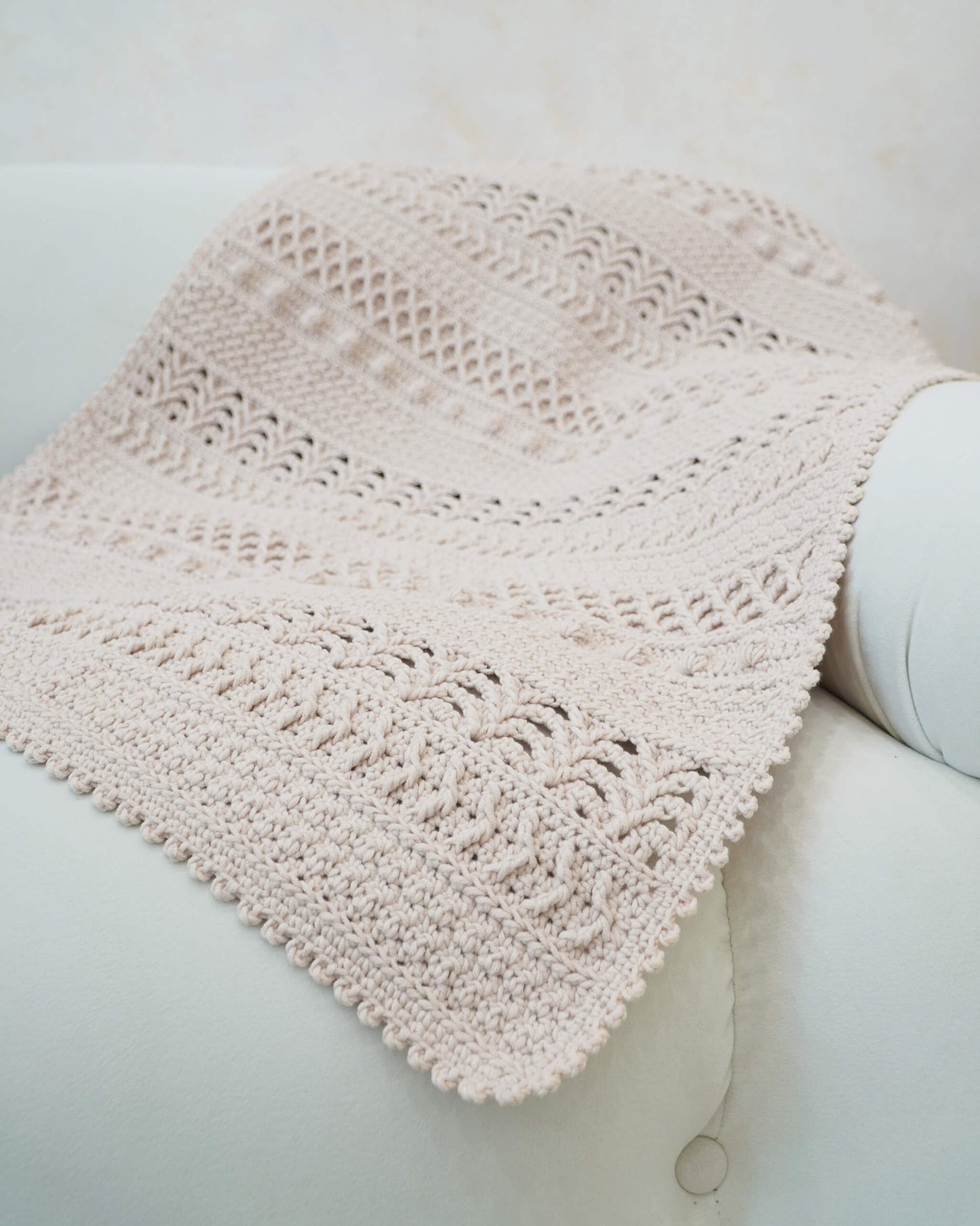 Blanket No.21 | Easy crochet pattern + Video tutorial