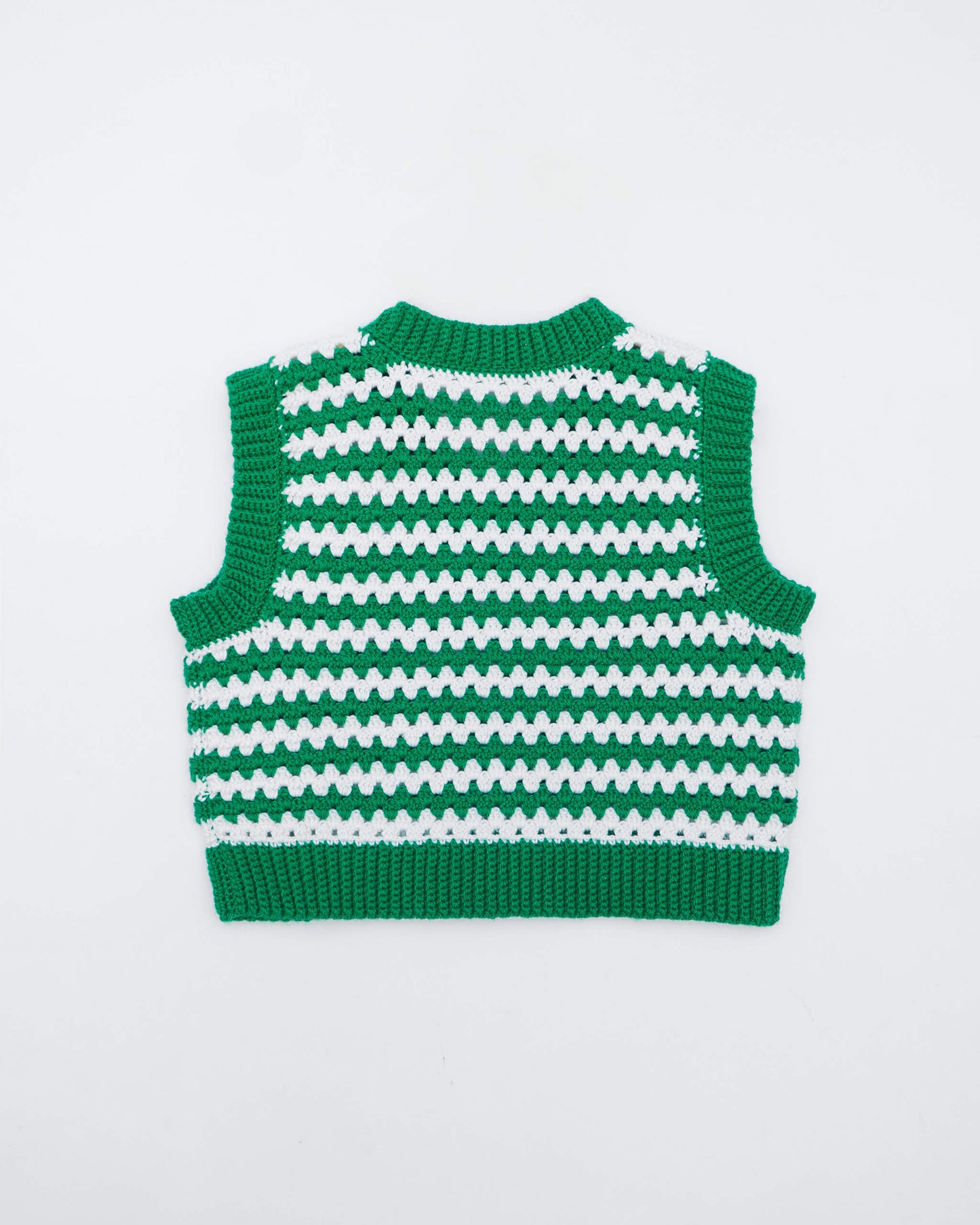 Vest No.49 | Crochet granny vest pattern