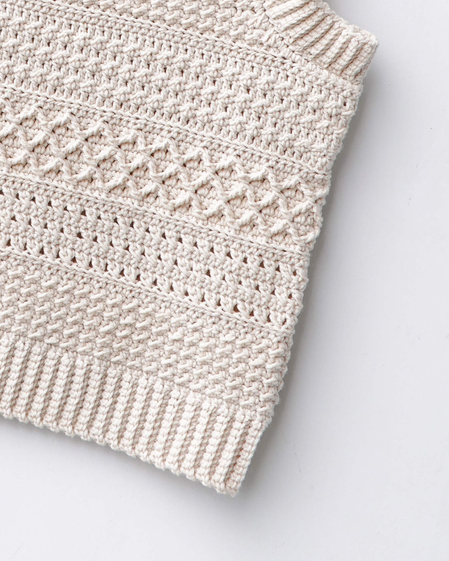 Vest No.58 | Crochet vest pattern