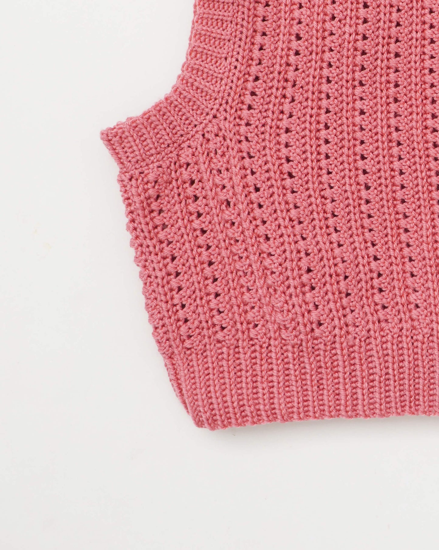Vest No.63 | Crochet vest pattern
