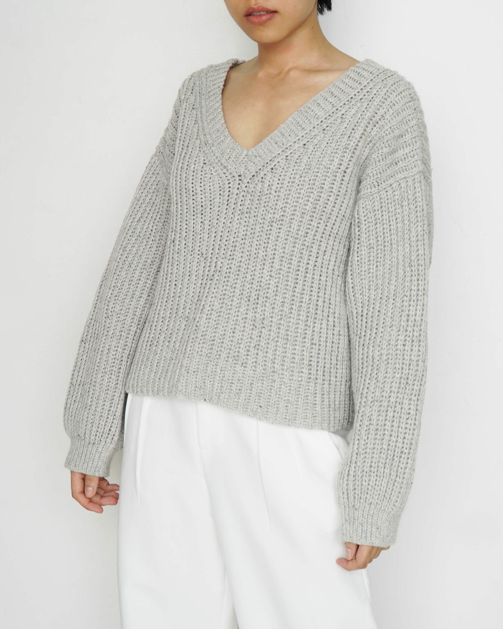 Sweater No.41 | Ribbed sweater crochet pattern