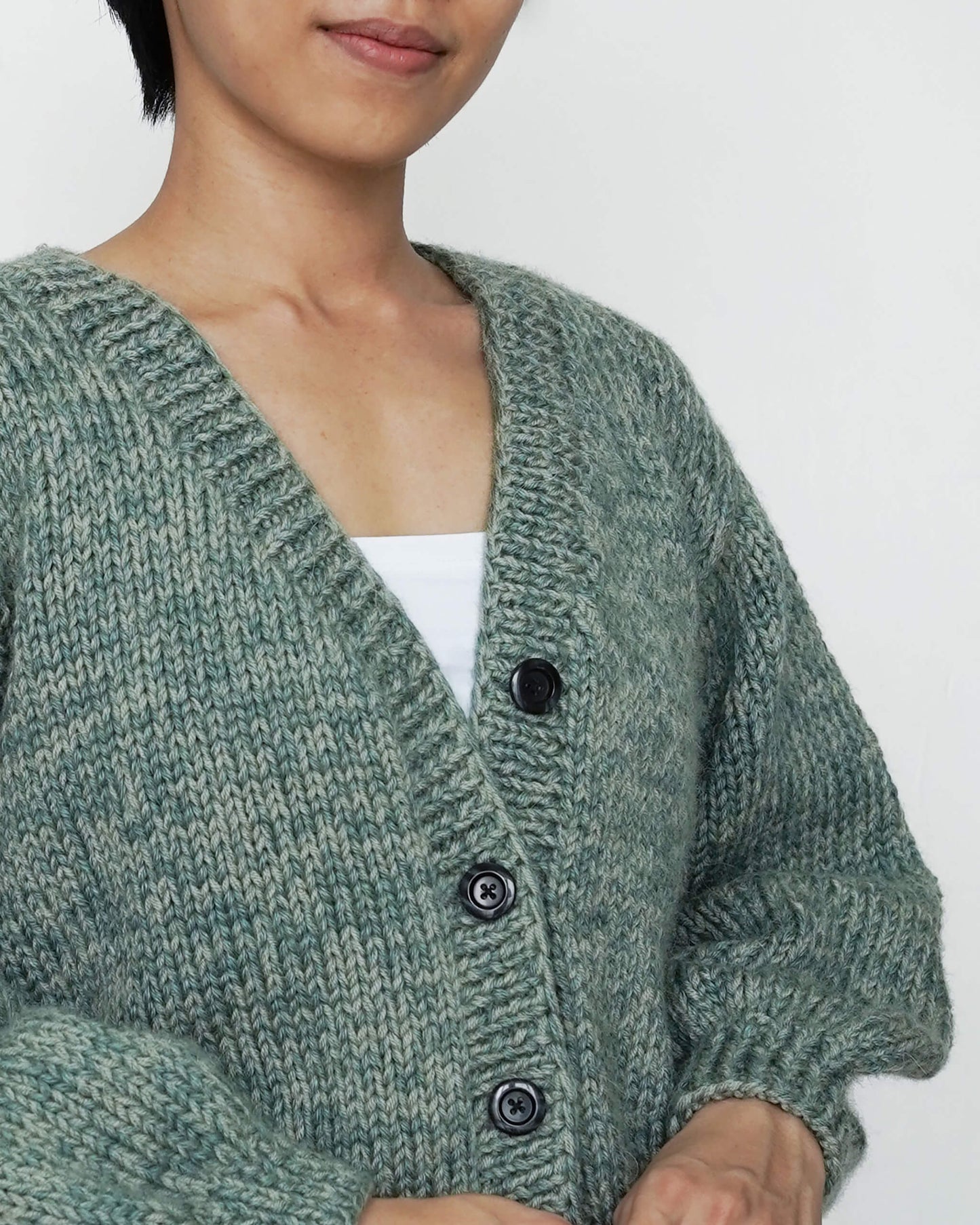 Cardigan No.35 | Easy knitting pattern