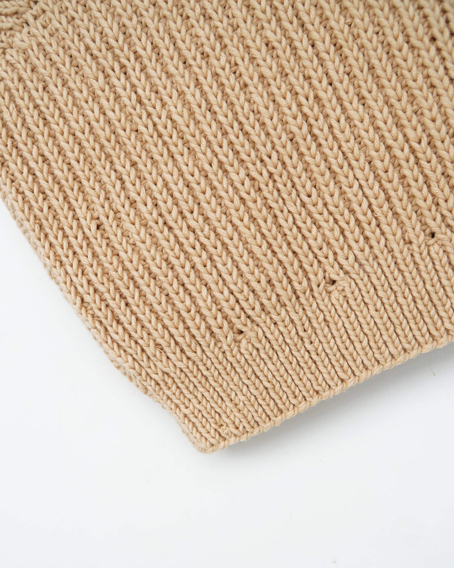 Ribbed vest knitting pattern