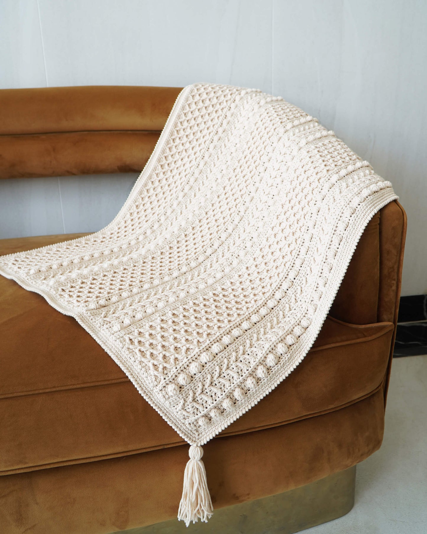 Blanket No.20 | Easy crochet pattern + Video tutorial