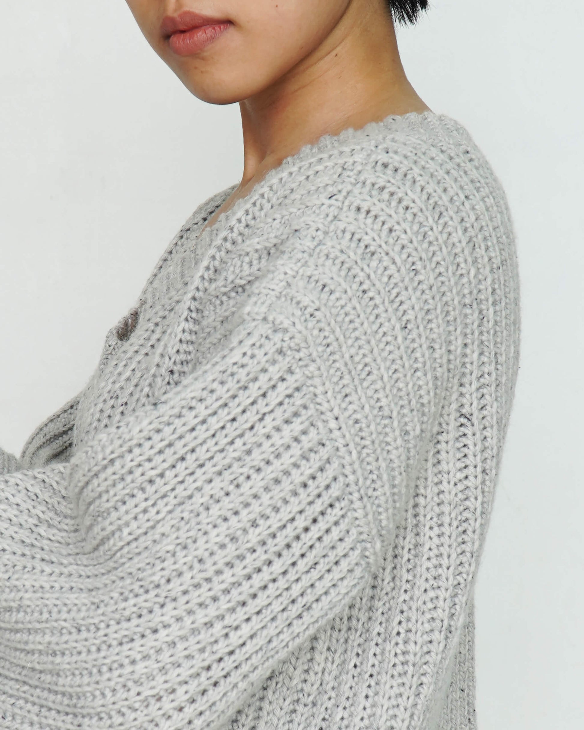 Sweater No.41 | Ribbed sweater crochet pattern