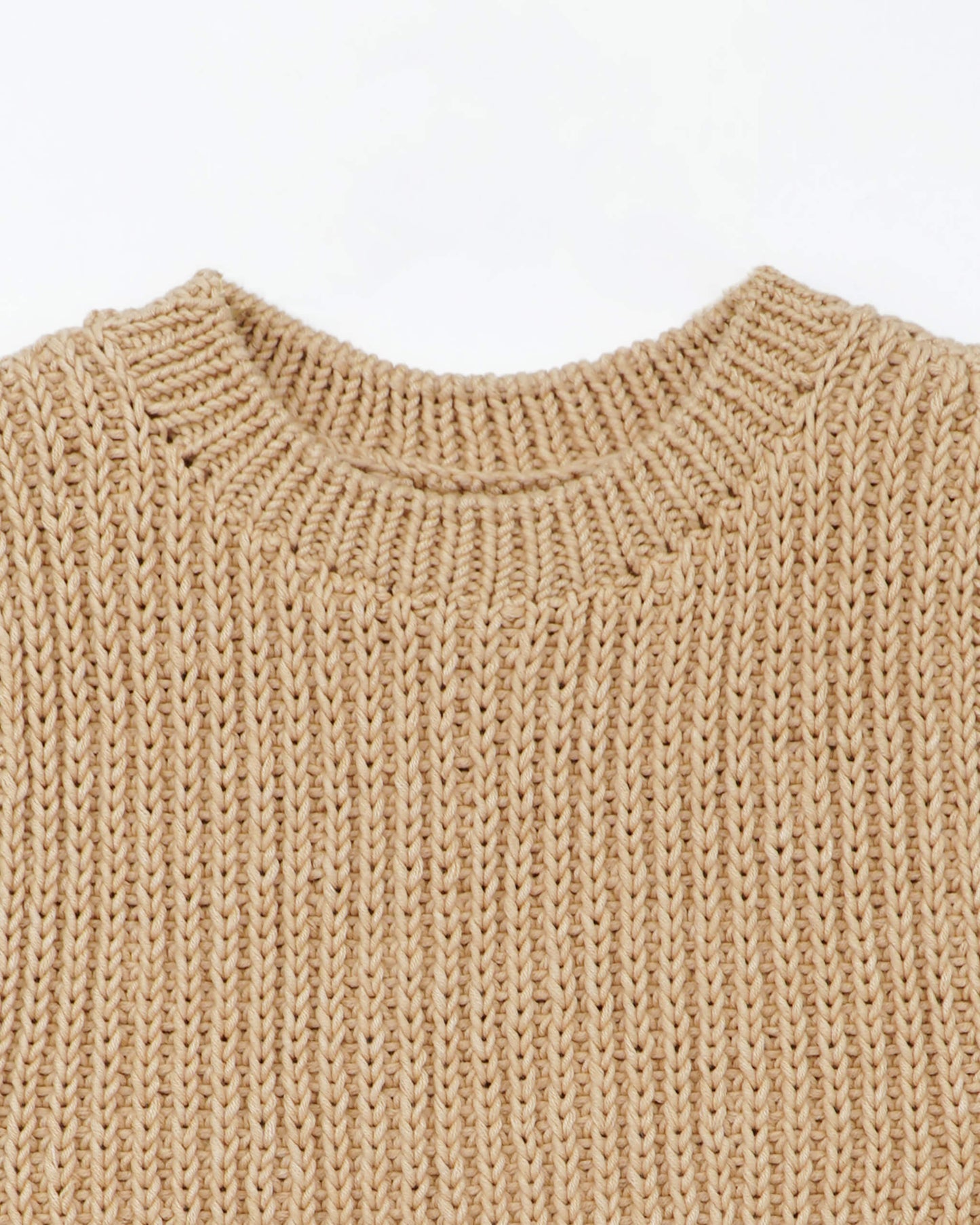 Ribbed vest knitting pattern
