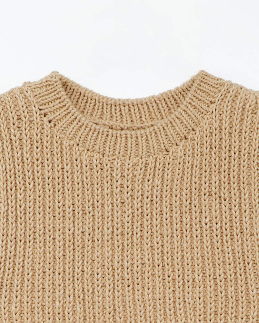 Ribbed vest knitting pattern