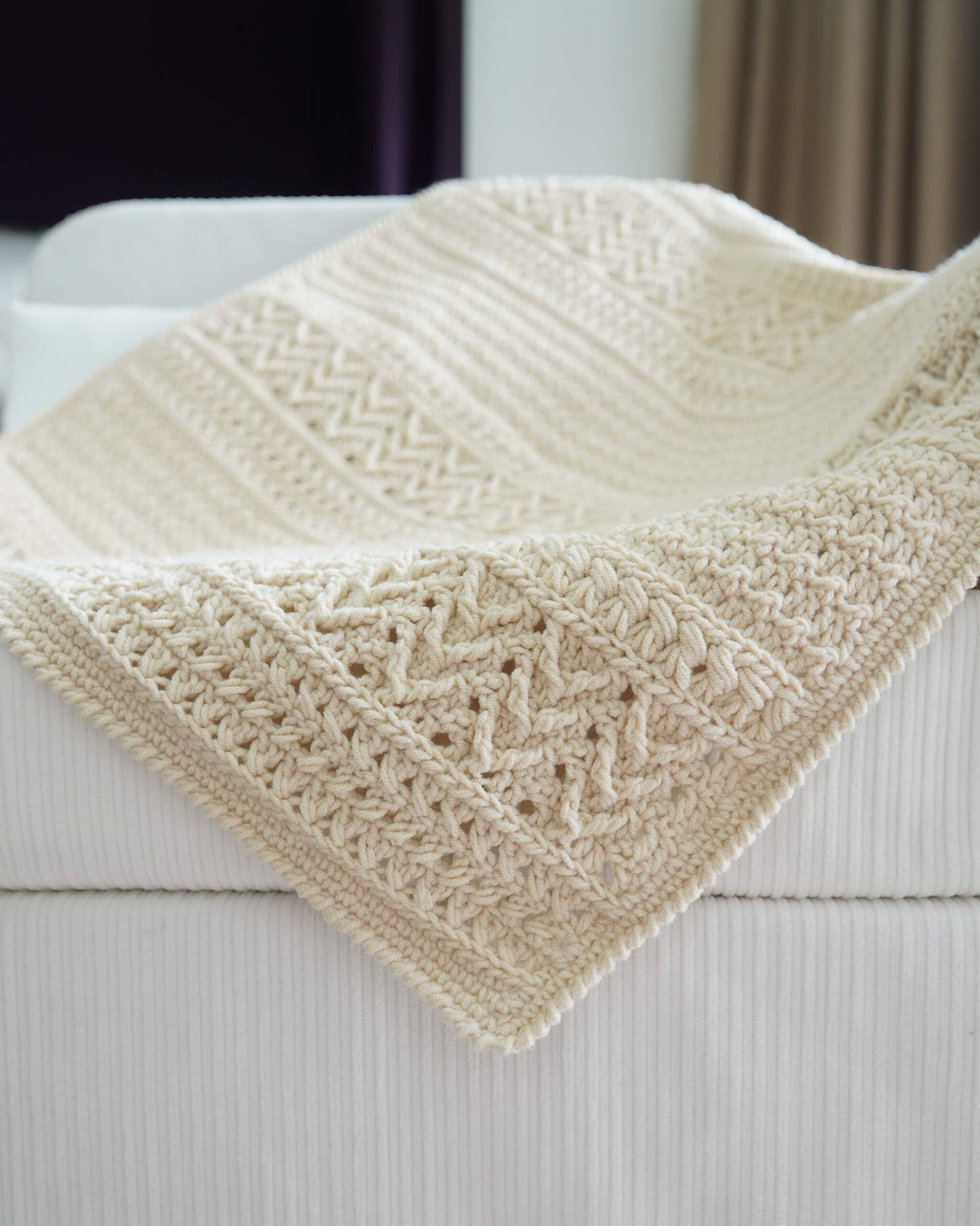 Blanket No.19 | Easy crochet pattern