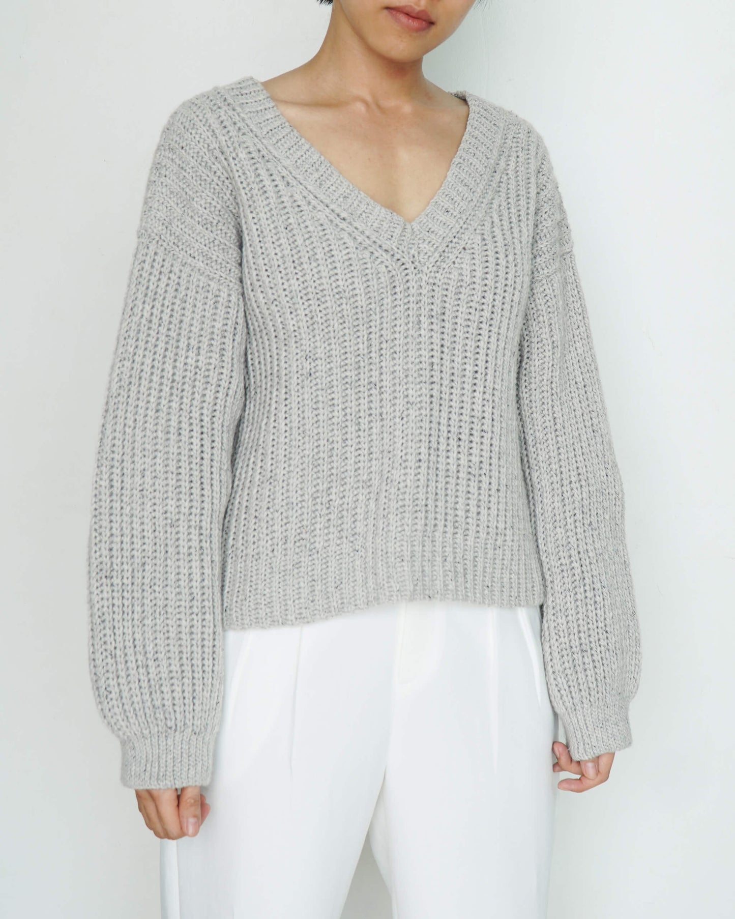 Sweater No.41 | Ribbed sweater crochet pattern