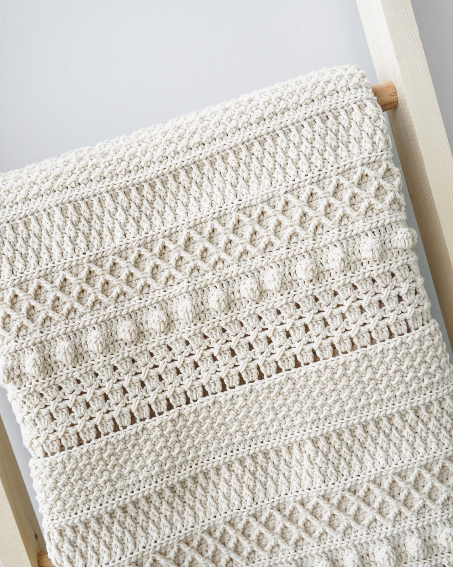 Blanket No.18 | Easy crochet modern pattern + Video tutorial + Chart