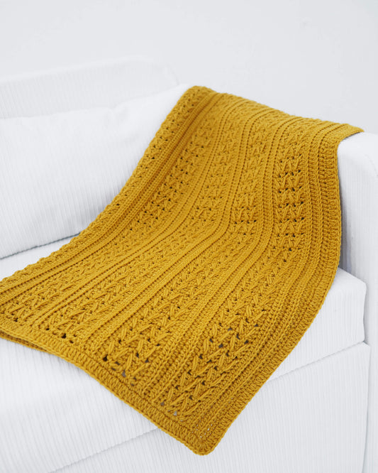 Blanket No.11 | Easy crochet pattern + Video tutorial