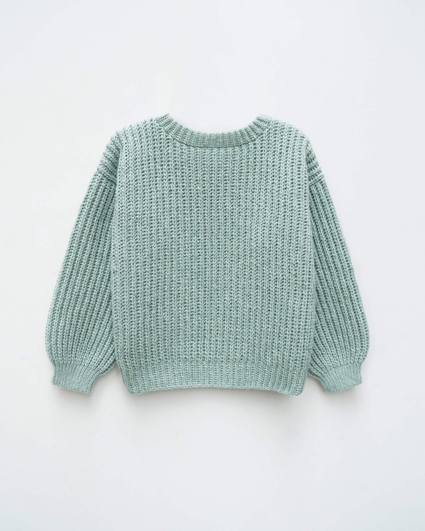 Ribbed sweater crochet pattern