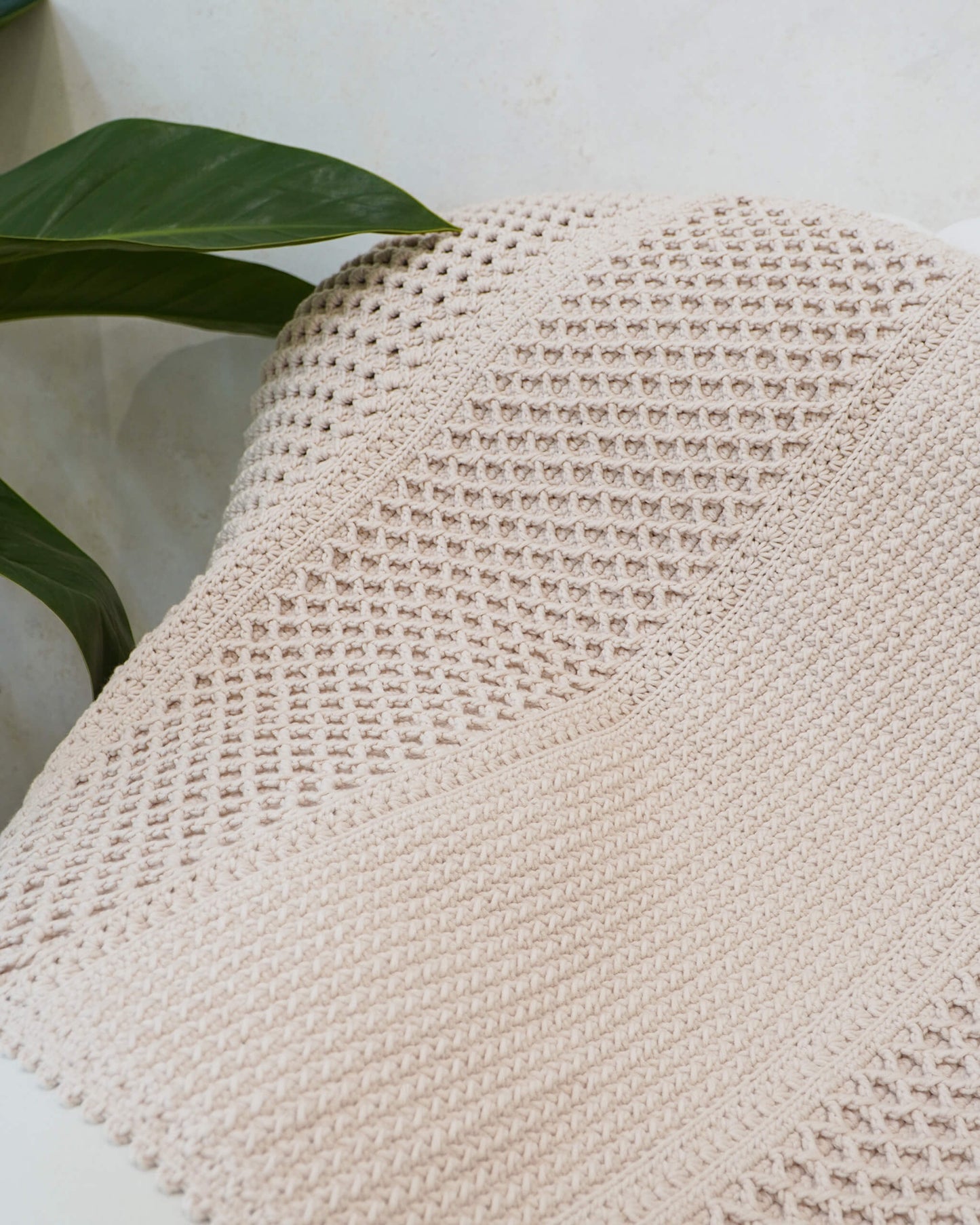 Blanket No.23 | Modern blanket crochet pattern + Video tutorial