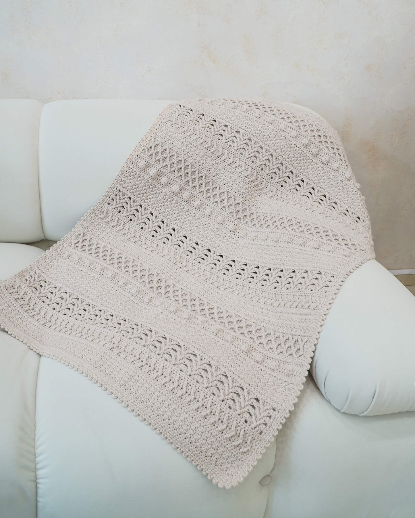 Blanket No.21 | Easy crochet pattern + Video tutorial