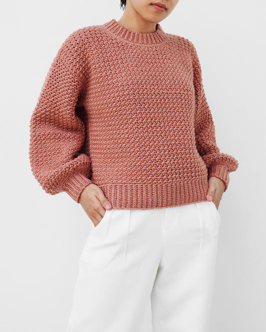 Sweater No.31 | Easy crochet sweater pattern