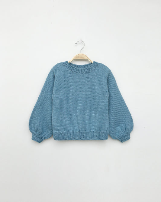Kids' Sweater No.1 | Easy knitting pattern