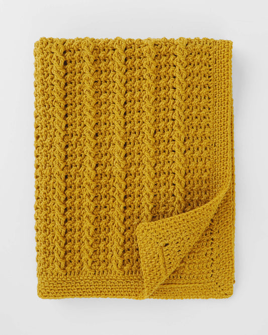 Blanket No.5 | Easy crochet pattern + Video tutorial