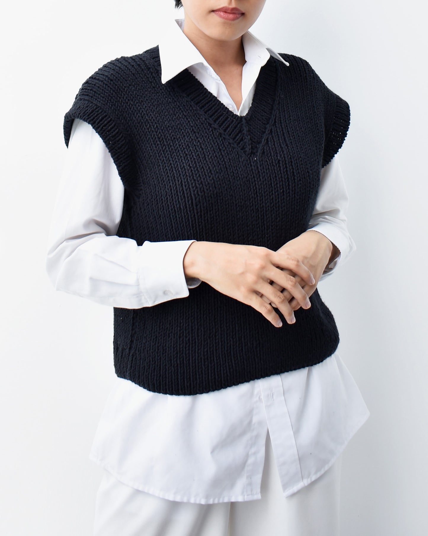 Vest No.4 | Classic vest knitting pattern