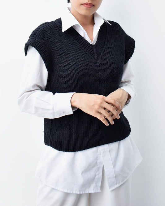 Vest No.4 | Classic vest knitting pattern