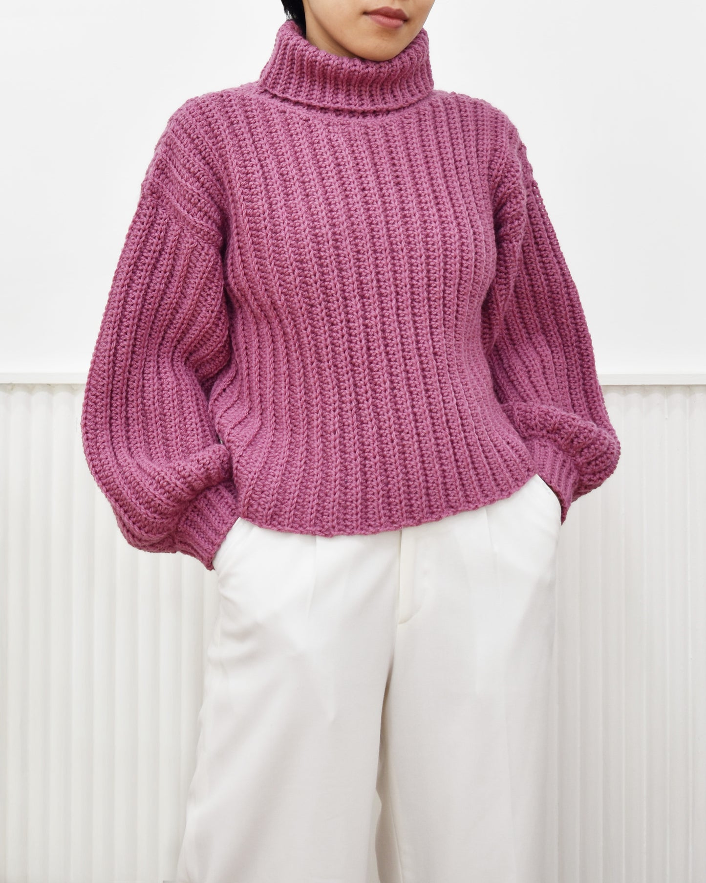 Sweater No.27 | Easy crochet pattern