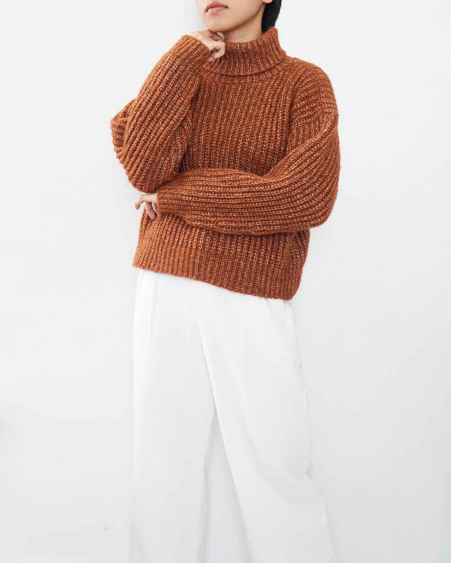 Sweater No.37 | Ribbed sweater crochet pattern