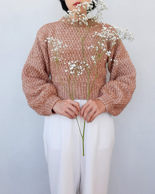 Sweater No.16 | Easy crochet sweater