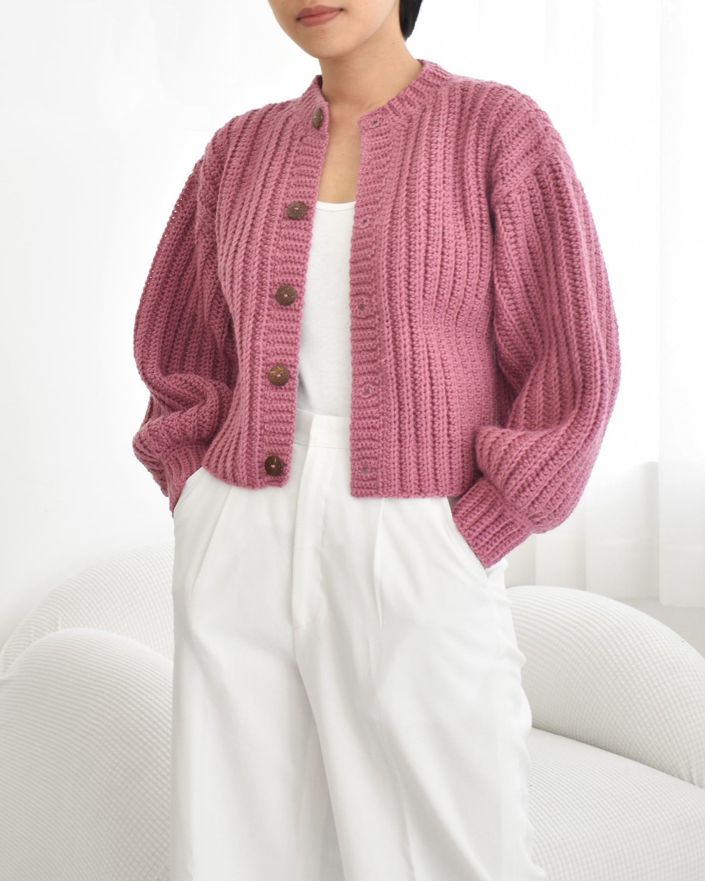 Cardigan No.21 | Easy crochet pattern