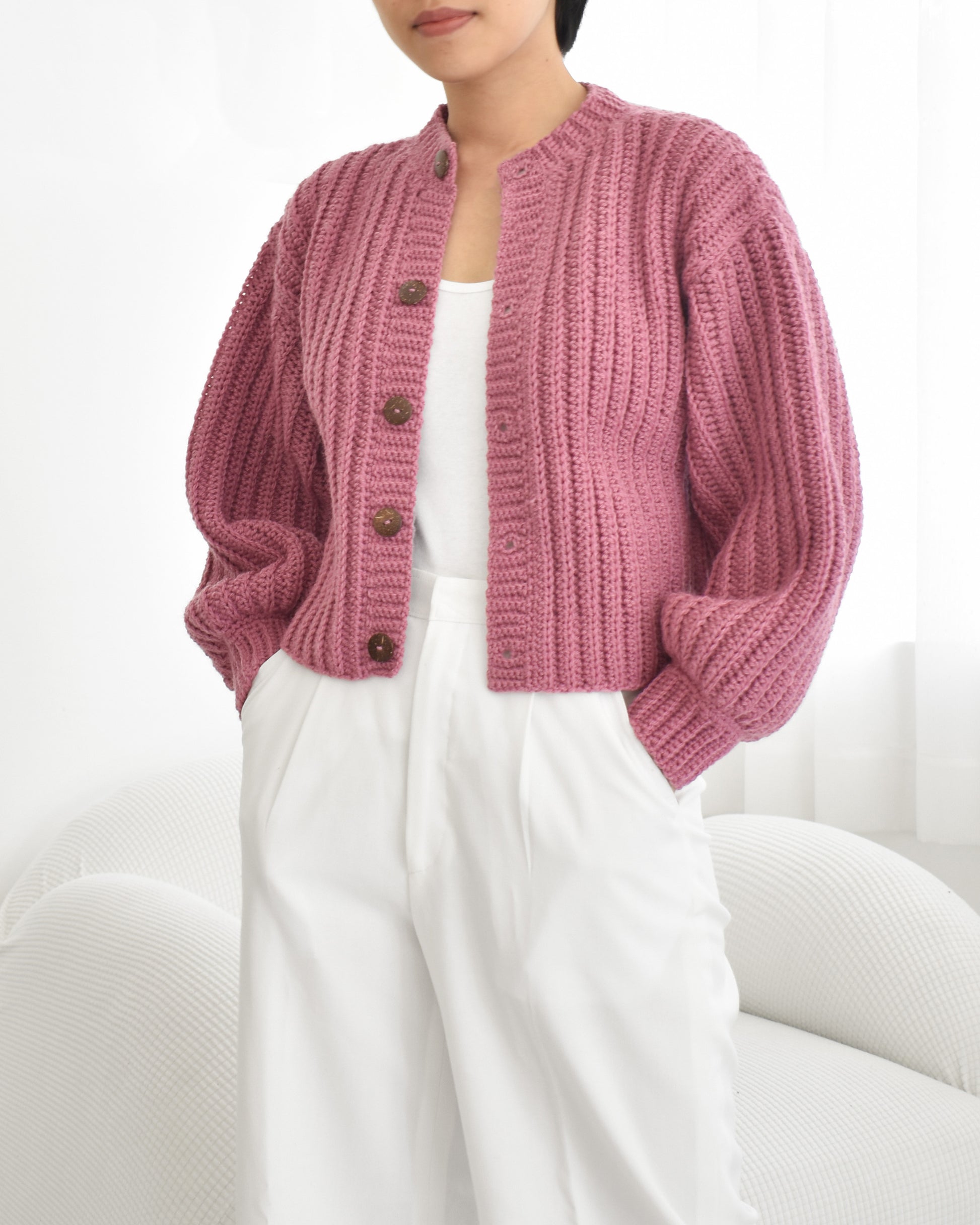 Cardigan No.21 | Easy crochet pattern