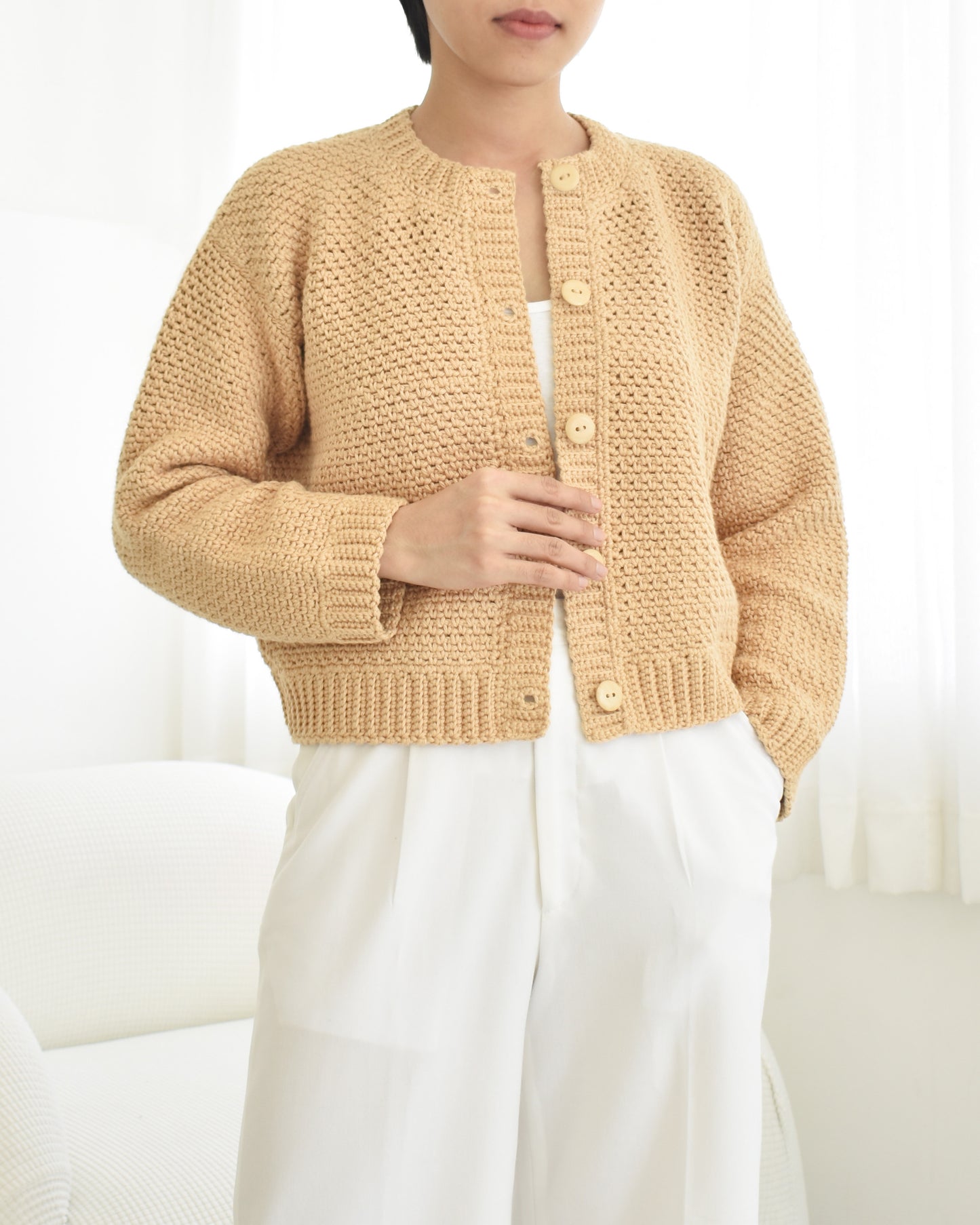 Cardigan No.20 | Easy crochet pattern