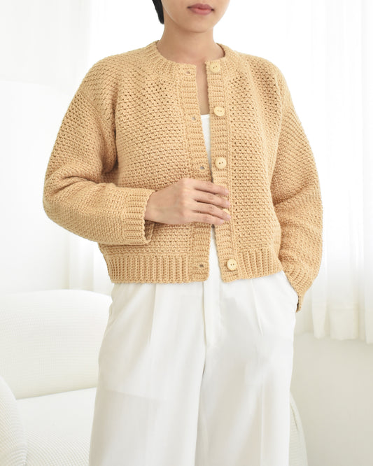 Cardigan No.20 | Easy crochet pattern
