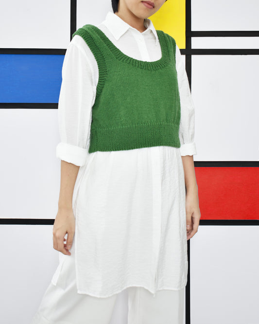 Vest No.15 | Easy knitting pattern