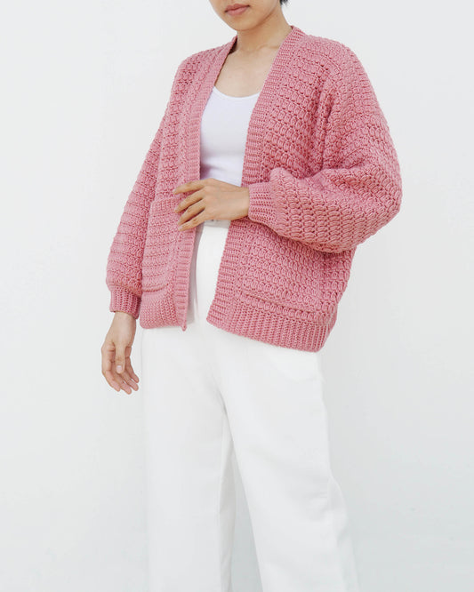 Cardigan No.22 | Easy crochet pattern