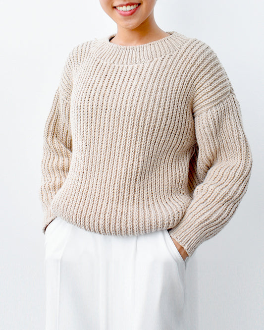 Sweater No.1 | Classic knitting sweater pattern