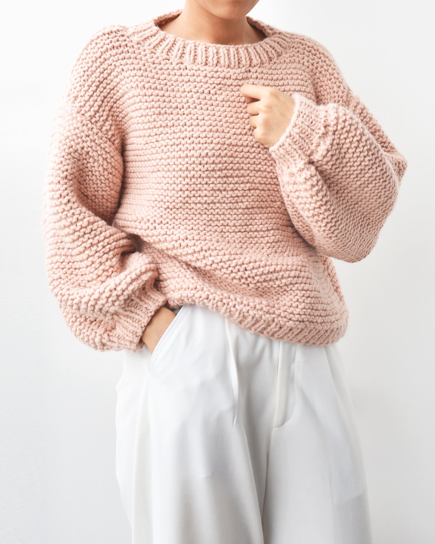 Sweater No.3 | Beginner knitting pattern