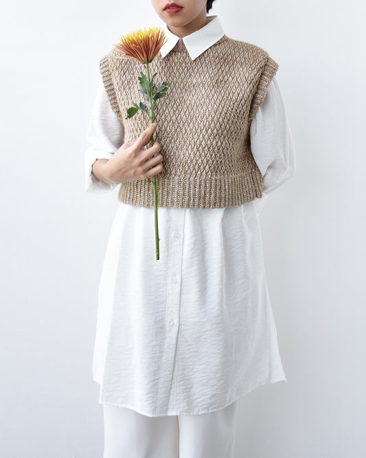 Vest No.6 | Easy crochet pattern