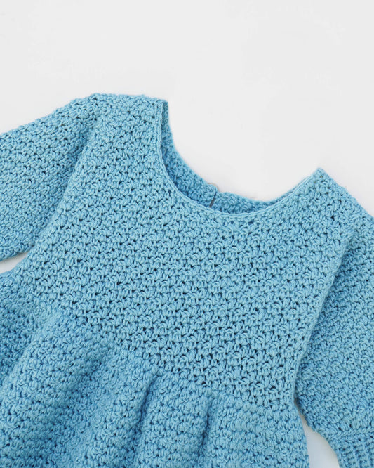 Kids' Dress No.3 | Easy crochet pattern