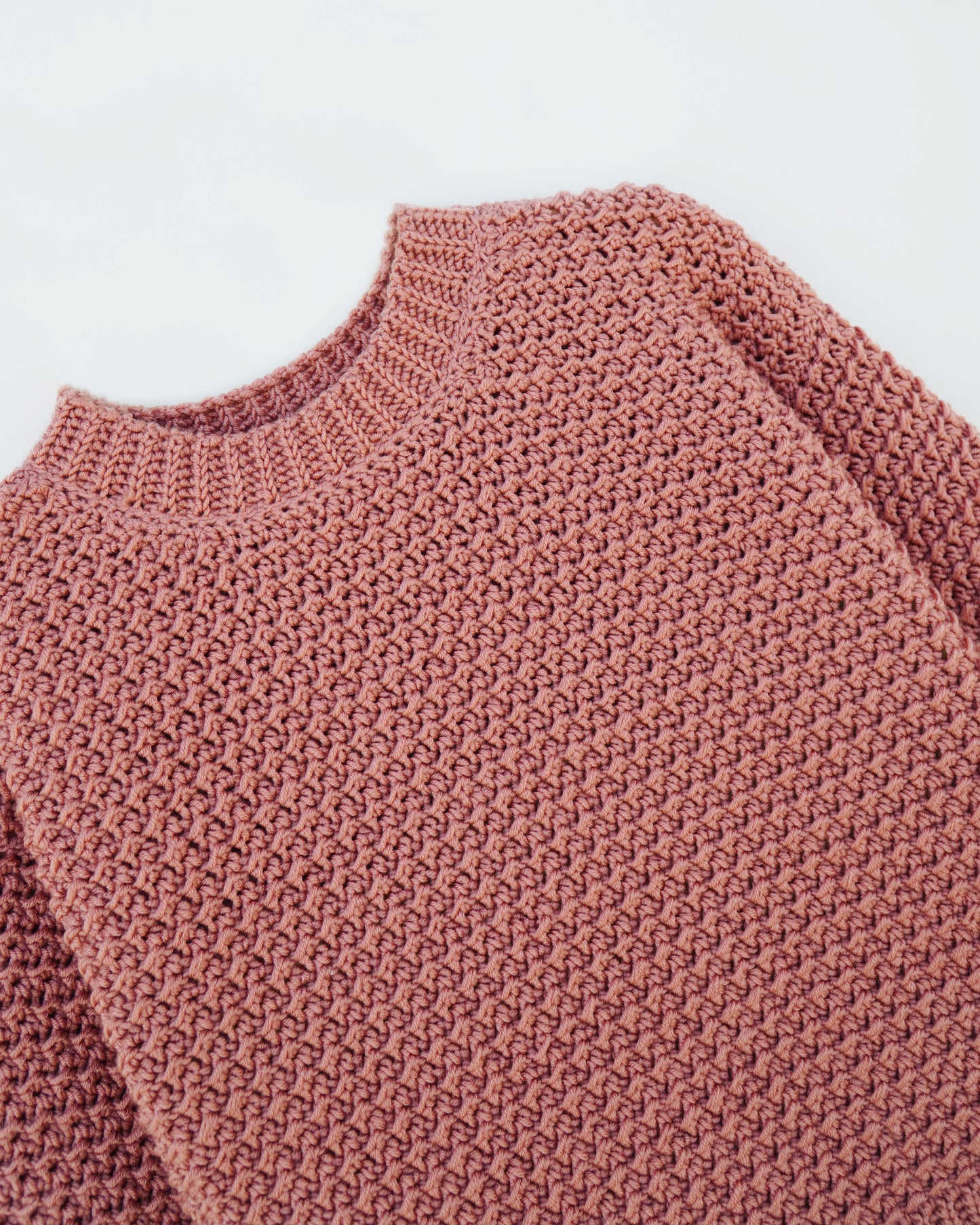 Sweater No.31 | Easy crochet sweater pattern