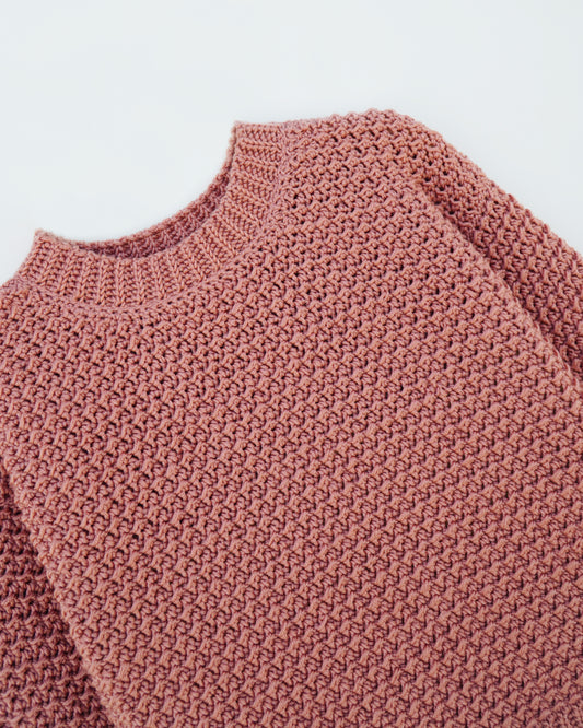 Sweater No.31 | Easy crochet sweater pattern