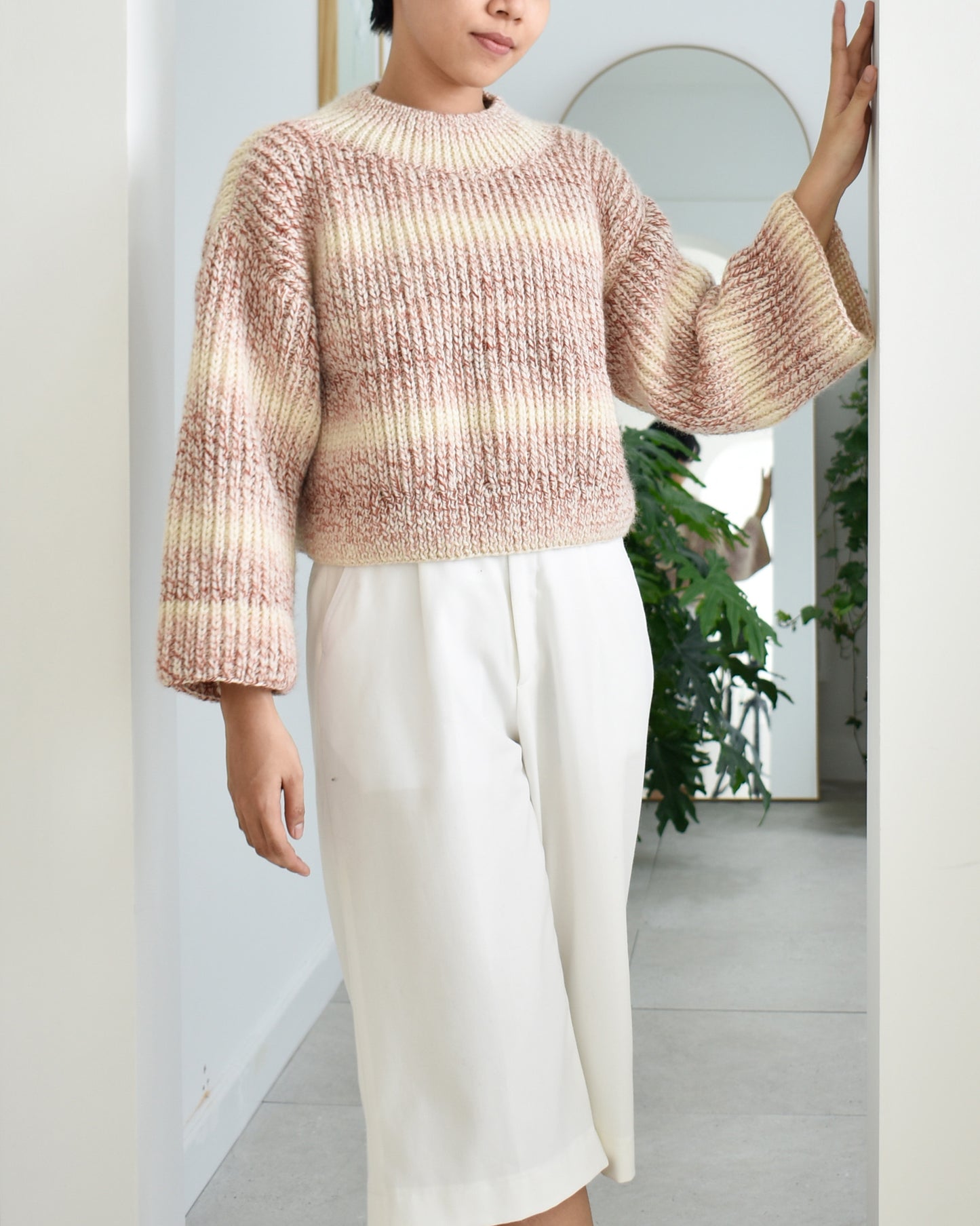 Sweater No.21 | Easy knitting pattern